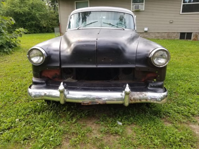 1954 Black Chevrolet Bel Air/150/210 Sedan