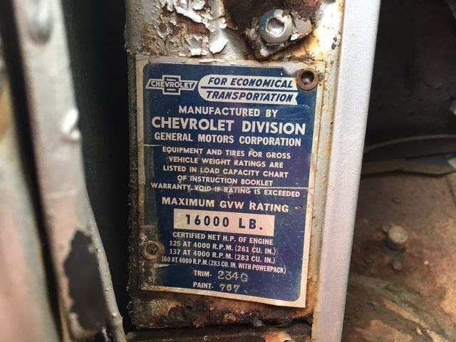 1957 Chevrolet Other Pickups