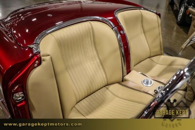 1954 Red Chevrolet Corvette --