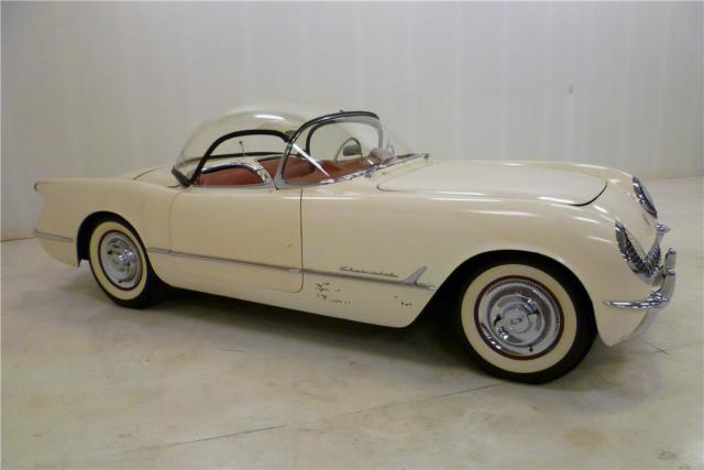 1954 Polo White Chevrolet Corvette Convertible