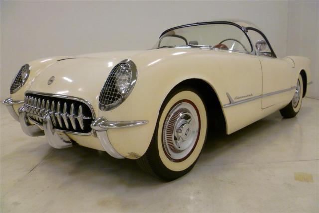 1954 Polo White Chevrolet Corvette Convertible