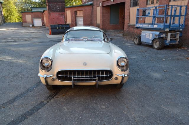 1954 Polo White Chevrolet Corvette Convertible
