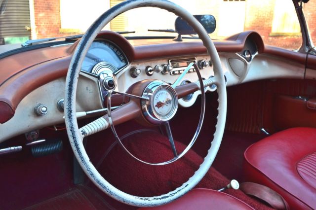 1954 Polo White Chevrolet Corvette Convertible