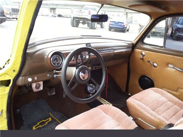 1954 Yellow Chevrolet Bel Air/150/210 Coupe