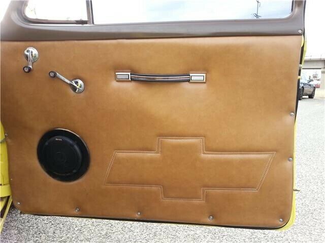 1954 Yellow Chevrolet Bel Air/150/210 Coupe