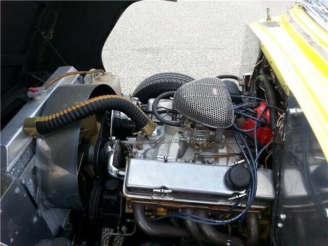 1954 Yellow Chevrolet Bel Air/150/210 Coupe