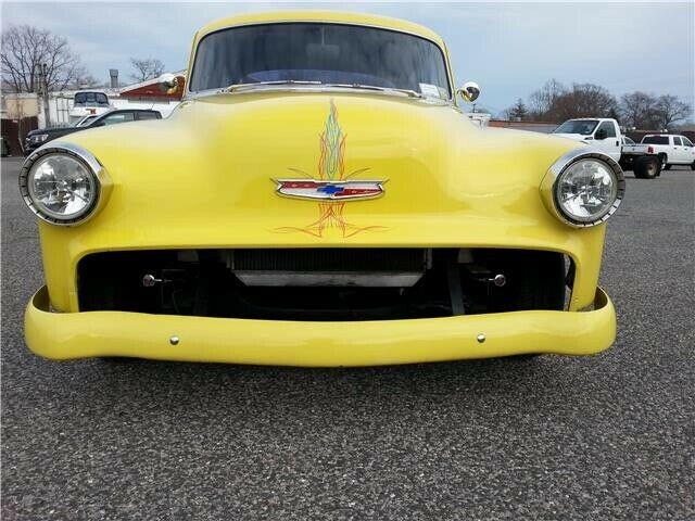 1954 Yellow Chevrolet Bel Air/150/210 Coupe