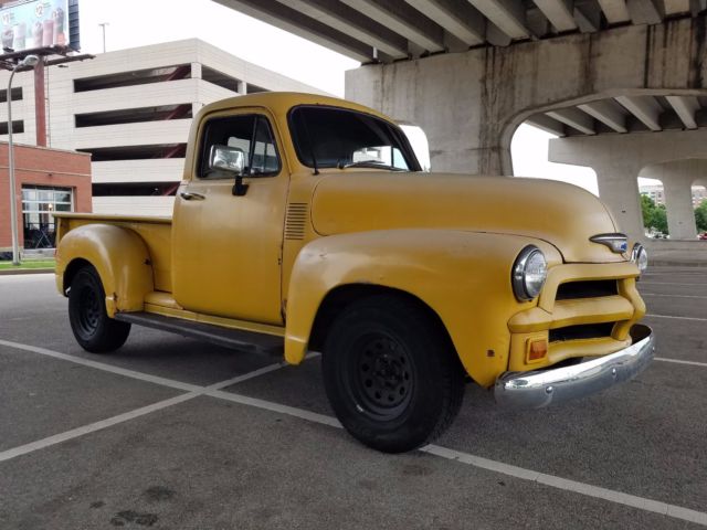 1954 Yellow Chevrolet Other Pickups Standard Cab Pickup