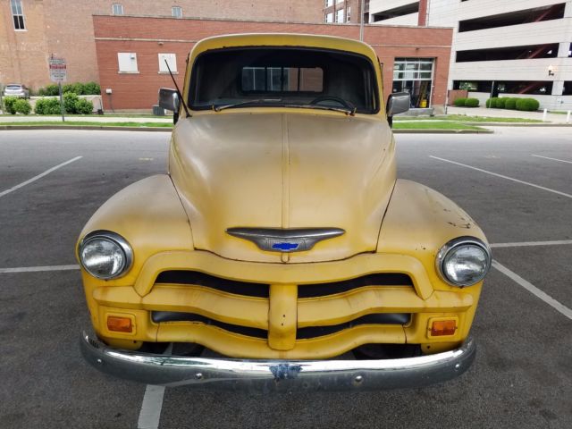 1954 Yellow Chevrolet Other Pickups Standard Cab Pickup