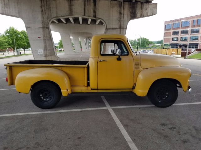 1954 Yellow Chevrolet Other Pickups Standard Cab Pickup