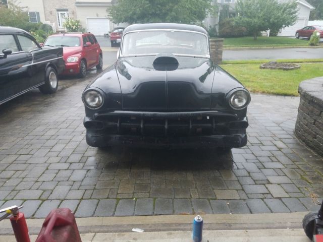 1954 Black Chevrolet Bel Air/150/210 Coupe