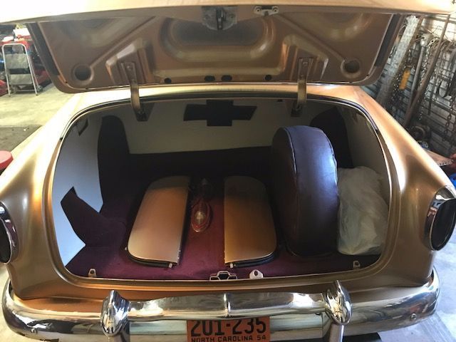 1954 Gold Chevrolet Bel Air/150/210