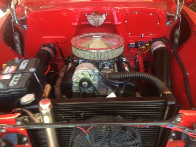 1954 Red Chevrolet Bel Air/150/210 Coupe