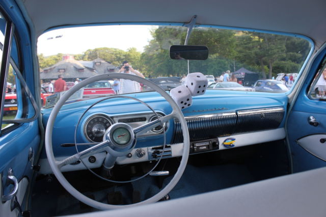 1954 Blue Chevrolet Bel Air/150/210 Sedan