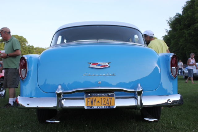 1954 Blue Chevrolet Bel Air/150/210 Sedan