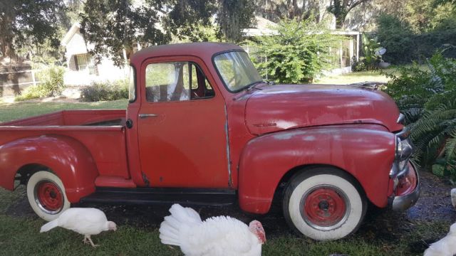 1954 Red Chevrolet Other Pickups Standard Cab Pickup
