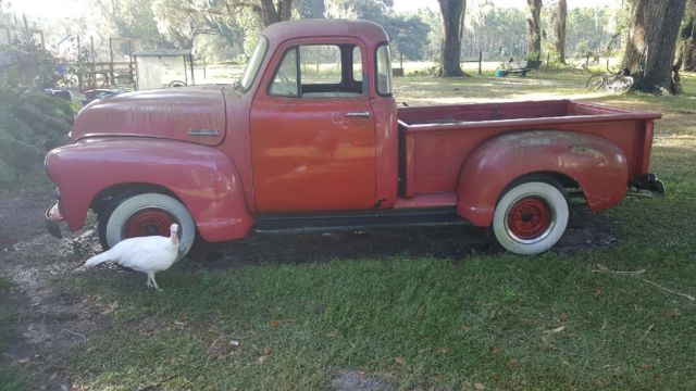 1954 Red Chevrolet Other Pickups Standard Cab Pickup
