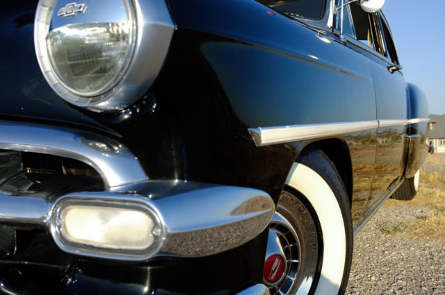1954 Black Chevrolet Bel Air/150/210 Coupe