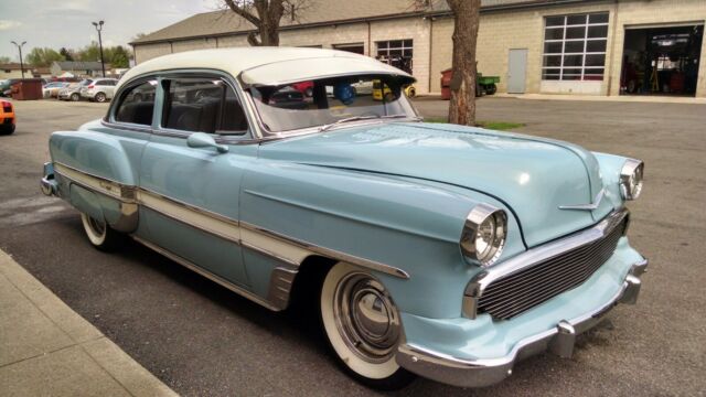 1954 Blue Chevrolet Bel Air/150/210 Coupe