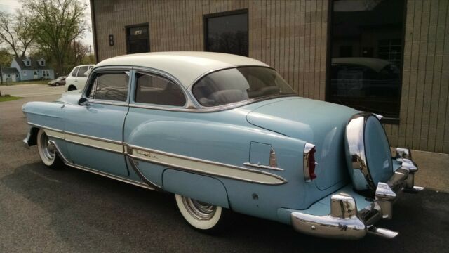 1954 Blue Chevrolet Bel Air/150/210 Coupe