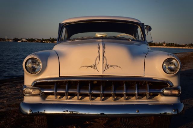 1954 White Chevrolet Bel Air/150/210 Coupe