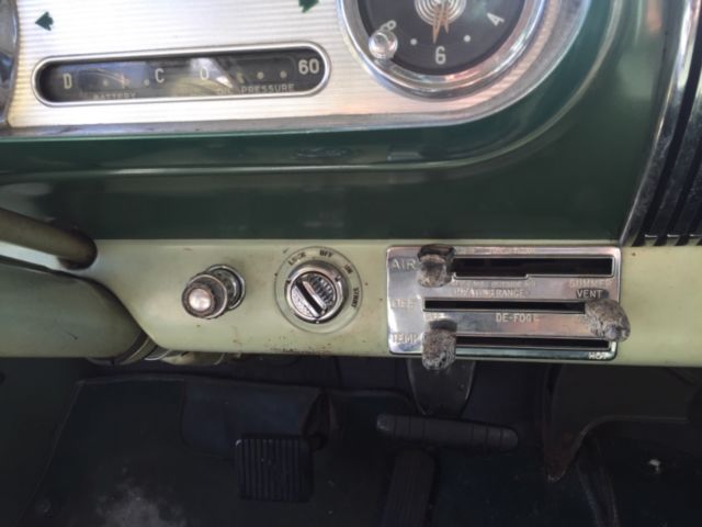 1954 Green Chevrolet Bel Air/150/210 Coupe