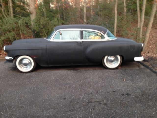 1954 Black Chevrolet Bel Air/150/210 2dr sedan