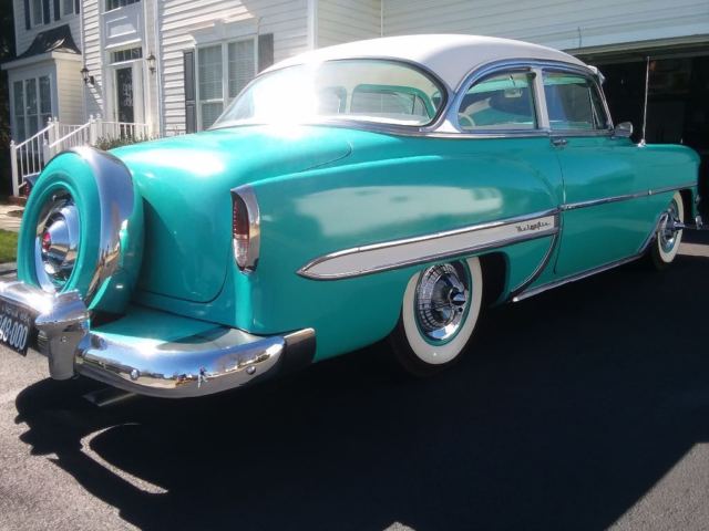 1954 Teal Chevrolet Bel Air/150/210 Sedan