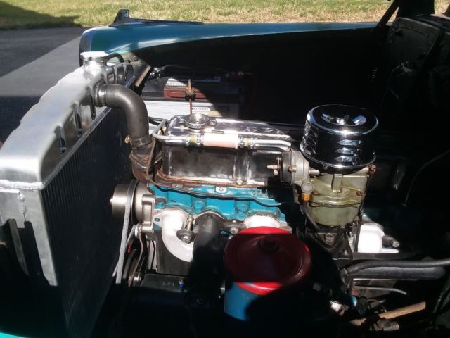 1954 Teal Chevrolet Bel Air/150/210 Sedan
