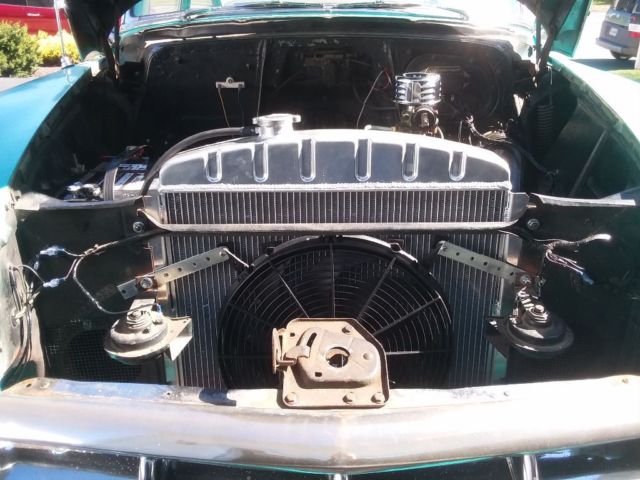 1954 Teal Chevrolet Bel Air/150/210 Sedan