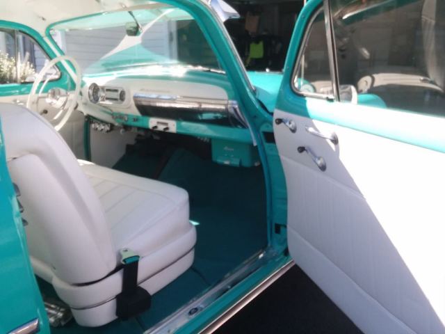 1954 Teal Chevrolet Bel Air/150/210 Sedan