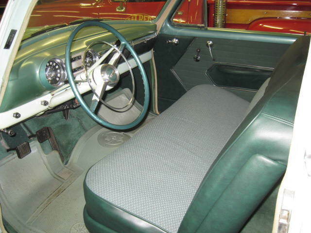 1954 Green and white Chevrolet Bel Air/150/210 Sedan