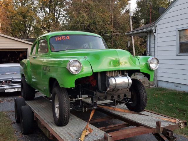 1954 Green Chevrolet Bel Air/150/210