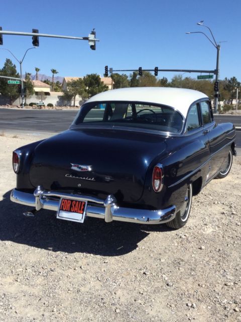 1954 Blue Chevrolet Bel Air/150/210 Coupe