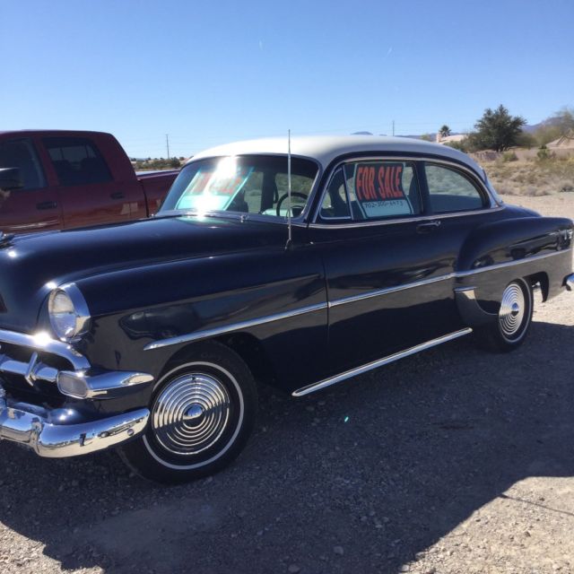 1954 Blue Chevrolet Bel Air/150/210 Coupe