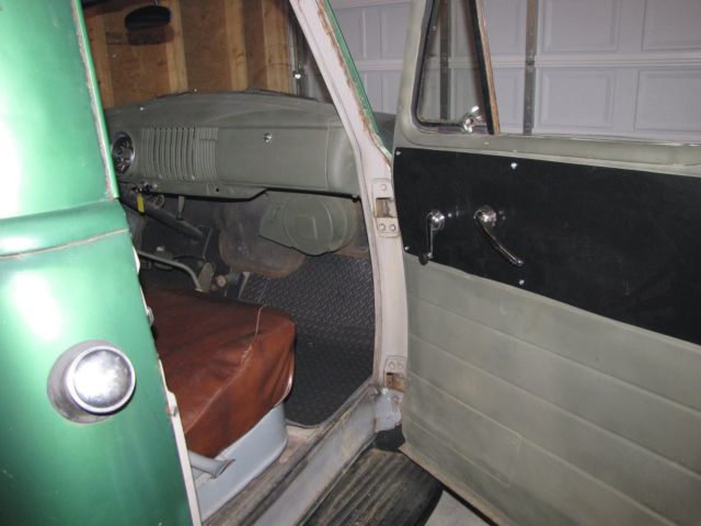 1954 Green/Black Chevrolet Other Pickups Log Bed