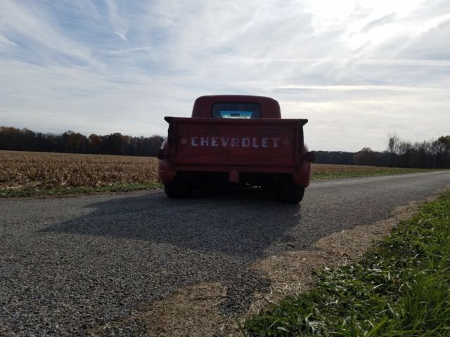 1954 Red Chevrolet Other Pickups Short Bed