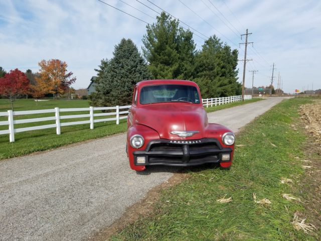 1954 Red Chevrolet Other Pickups Short Bed