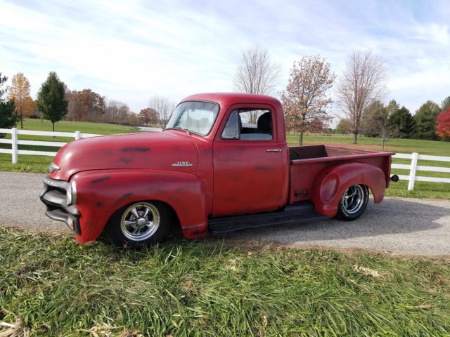 1954 Red Chevrolet Other Pickups Short Bed