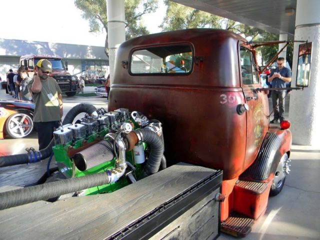 1954 Red GMC 250 COE