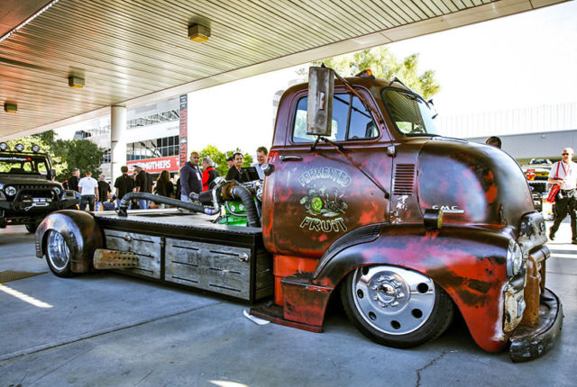 1954 Red GMC 250 COE