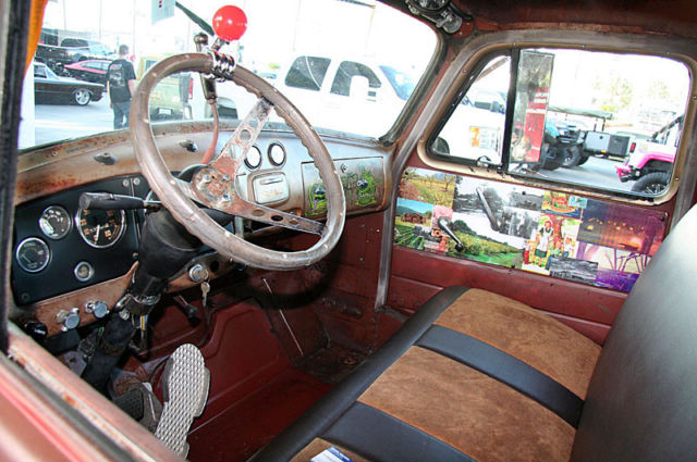 1954 Red GMC 250 COE