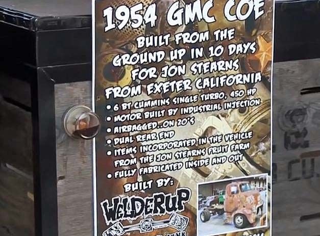 1954 Red GMC 250 COE