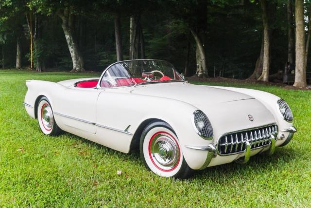 1954 Polo White Chevrolet Corvette Convertible