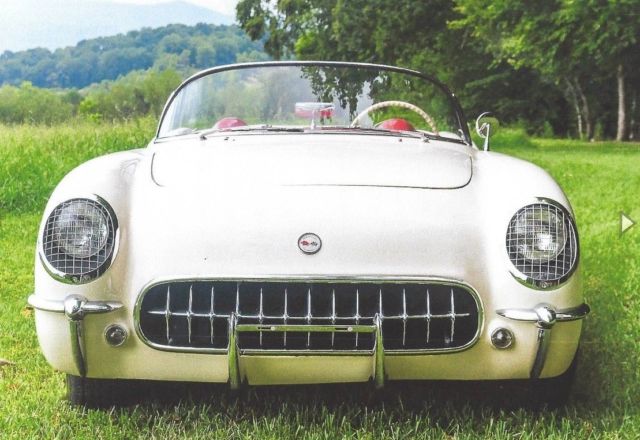 1954 Polo White Chevrolet Corvette Convertible