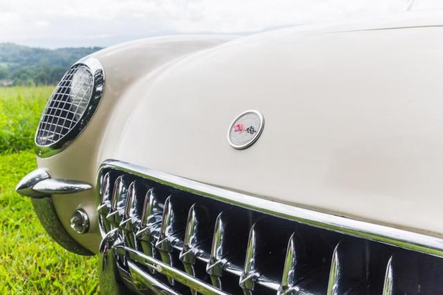 1954 Polo White Chevrolet Corvette Convertible