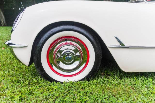 1954 Polo White Chevrolet Corvette Convertible