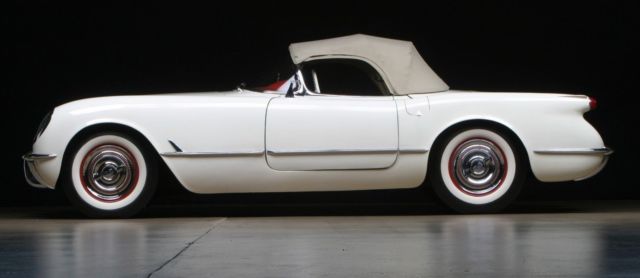 1954 Polo White Chevrolet Corvette Convertible