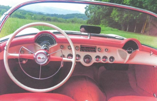 1954 Polo White Chevrolet Corvette Convertible