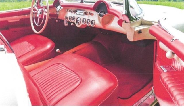 1954 Polo White Chevrolet Corvette Convertible